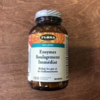 Flora enzymes immédiat 120caps