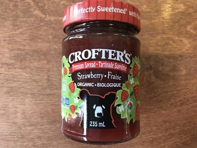 Crofter&#39;s non-sucré fraises
