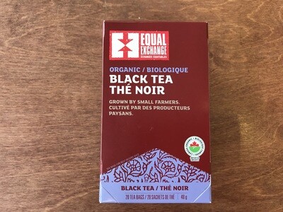 Equal Exchange Thé Noir bio (40g)