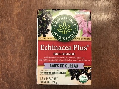 Traditional Medicinals Echinacea sureau bio