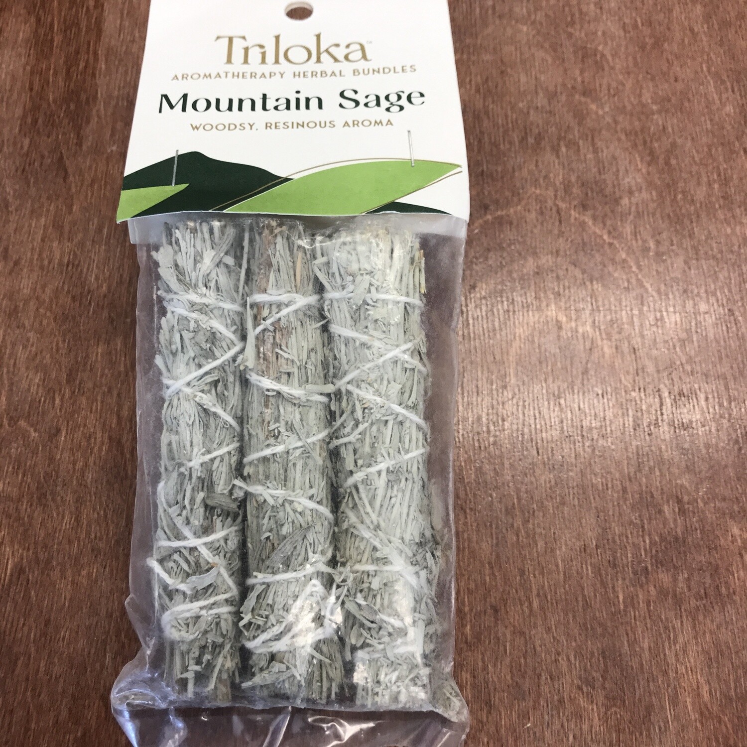 Triloka Smudge Sauge des Montagnes (3pk)