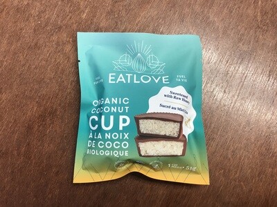 Eatlove Cup à la noix de coco biologique (51g)