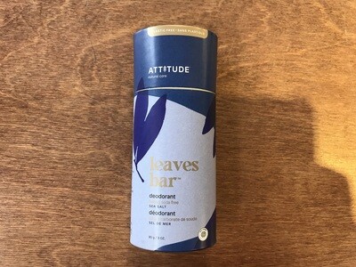 Attitude leaves bar déodorant sel de mer (85g)