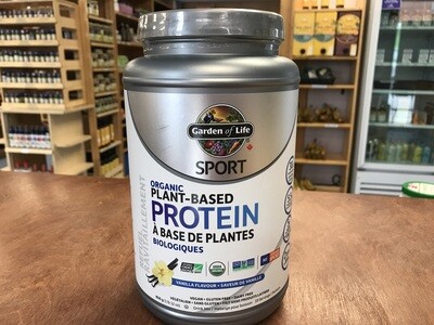 Garden of Life protéine Sport à base de plantes bio vanille (806g)