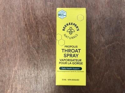 BEEKKEEPERS NATURALS propolis throat spray 30ml