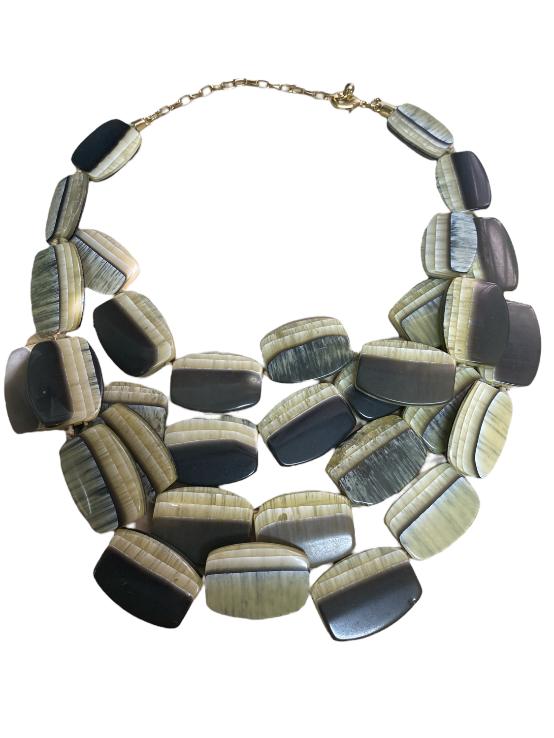 Chico's Graduated Stone Statement Necklace gt101