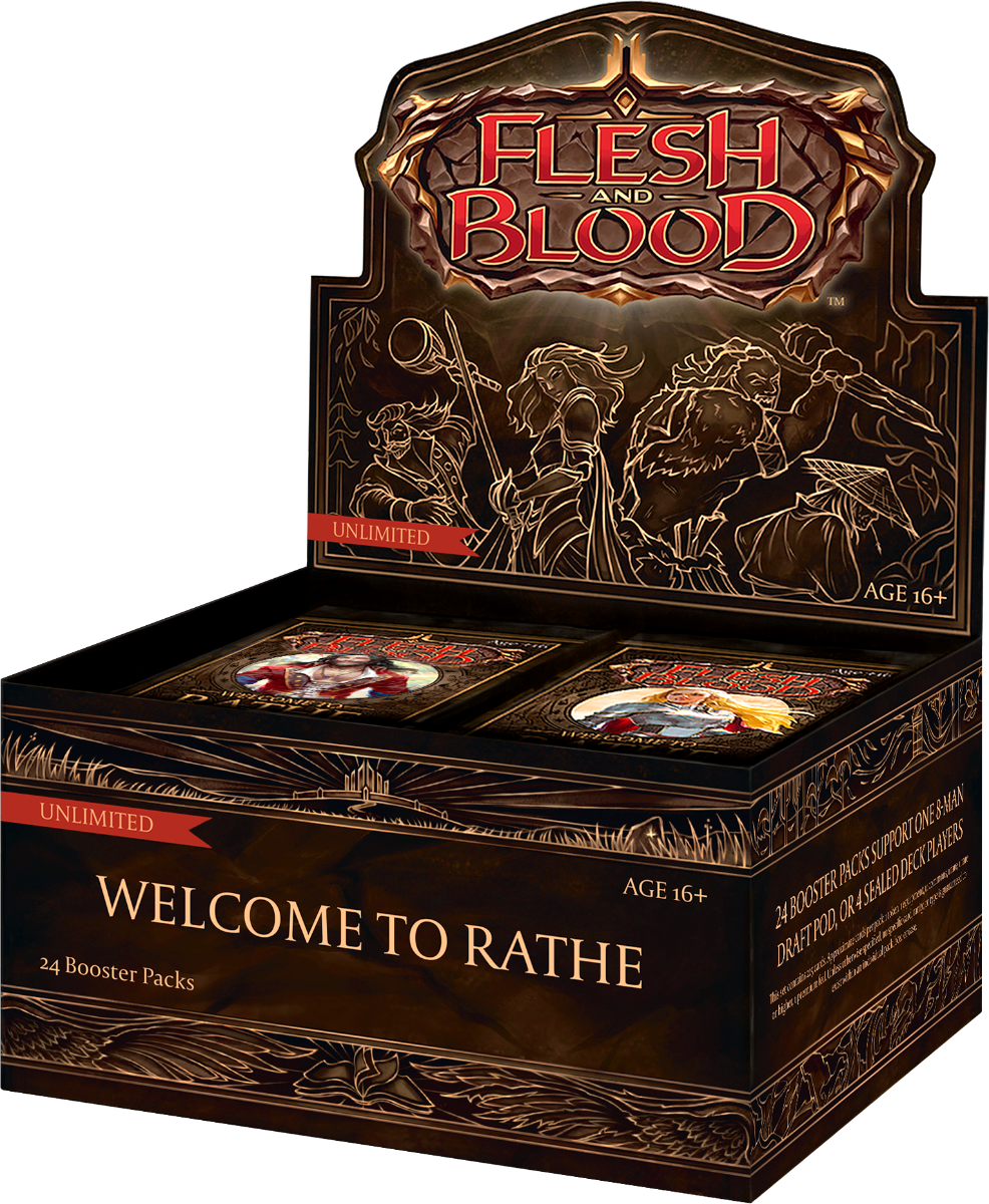 Flesh and Blood TCG Welcome to Rathe UNLIMITED Booster Display (24)