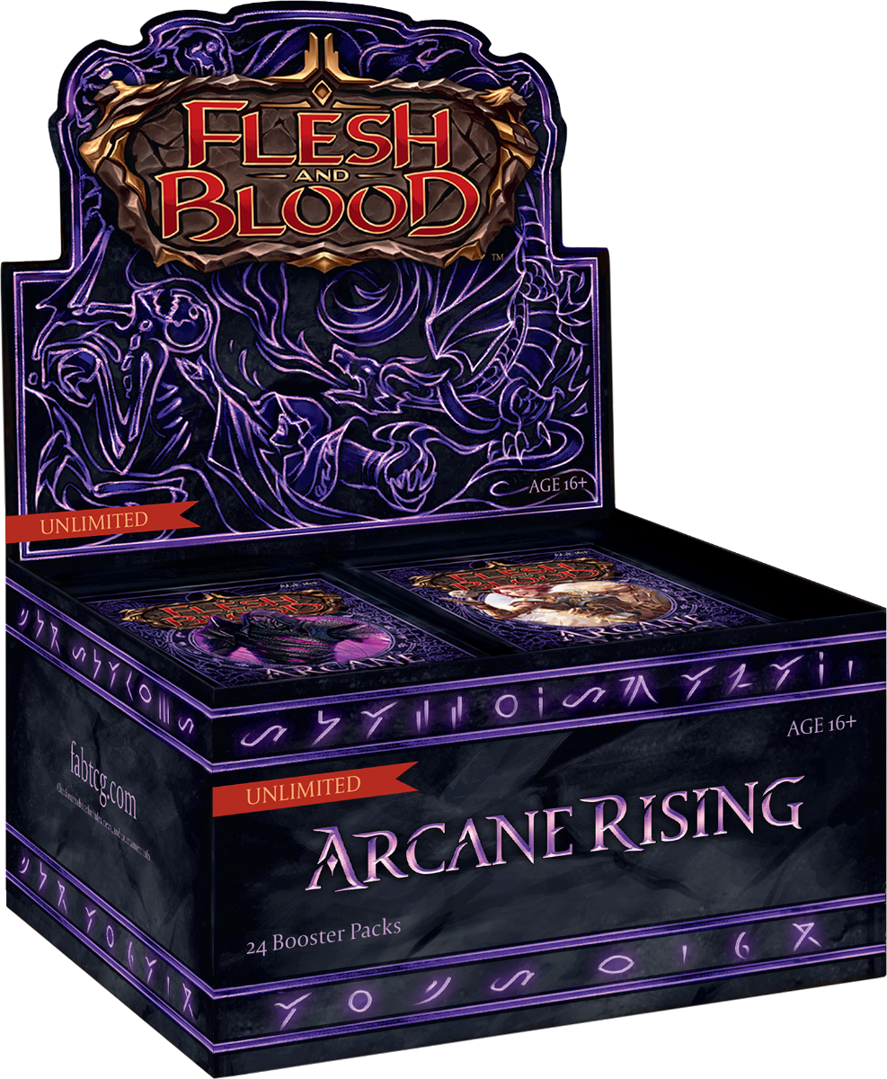 Flesh and Blood TCG Arcane Rising UNLIMITED Booster Display (24)