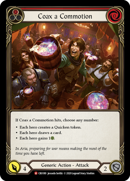 Coax a Commotion(Rainbow Foil)