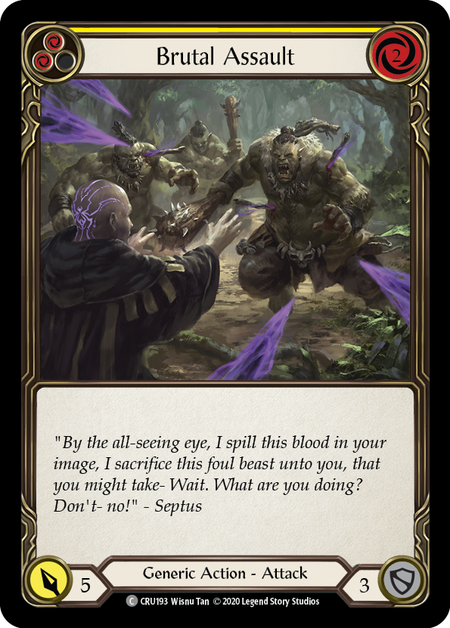 Brutal Assault(Rainbow Foil)