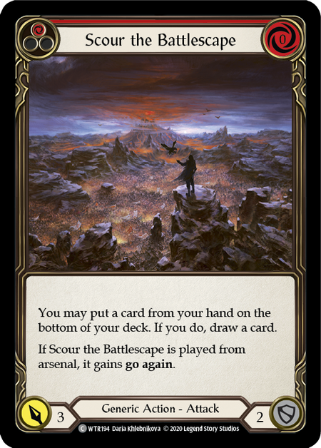 Scour the Battlescape - Unlimited (Rainbow Foil)