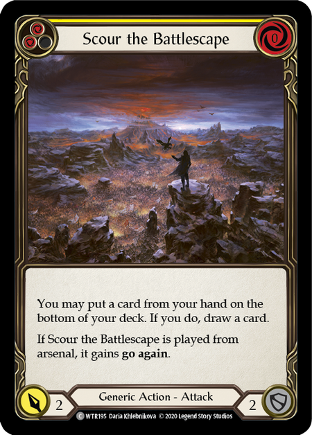 Scour the Battlescape - Unlimited (Rainbow Foil)
