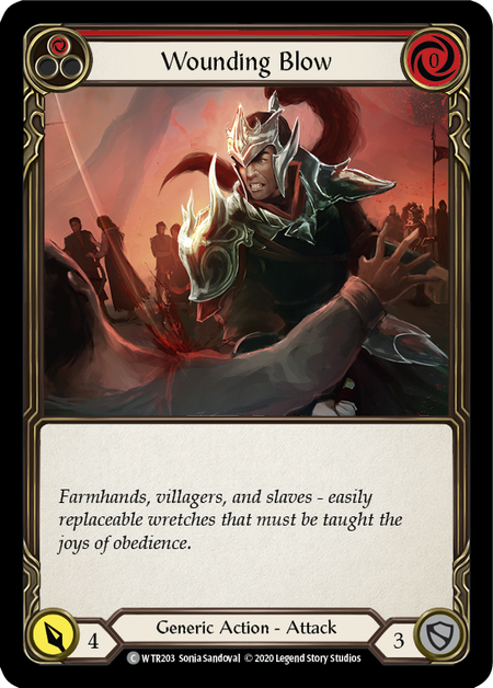 Wounding Blow - Unlimited (Rainbow Foil)