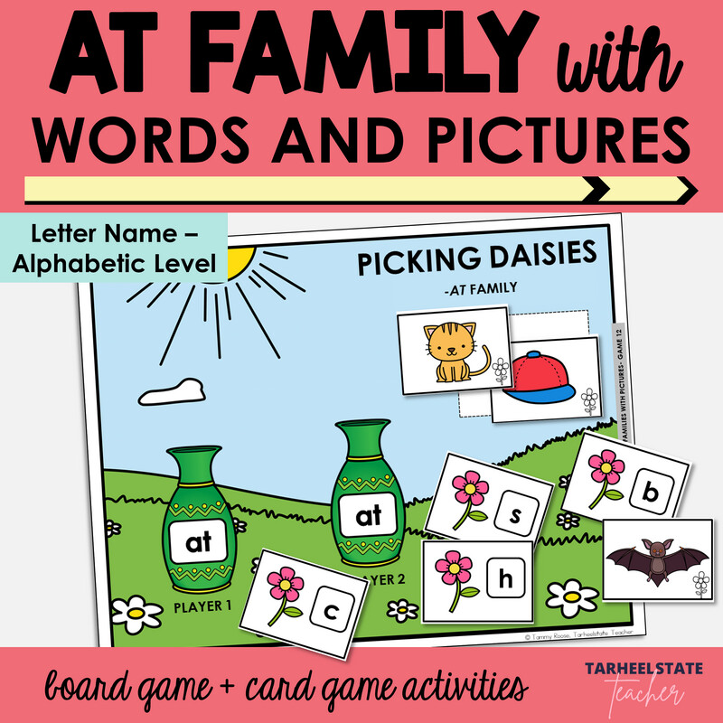 at Word Family Games - CVC Words Activities for Letter Name Alphabetic