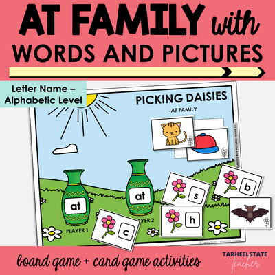 at Word Family Games - CVC Words Activities for Letter Name Alphabetic