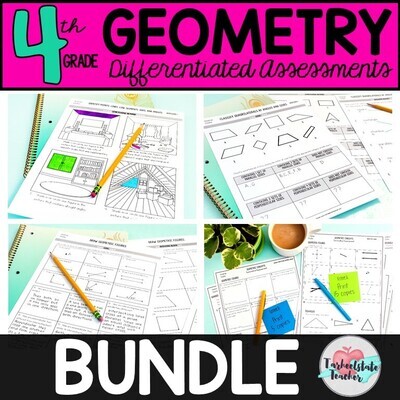 Geometry 4.G.1, 4.G.2, 4.G.3 ALL STANDARDS BUNDLE