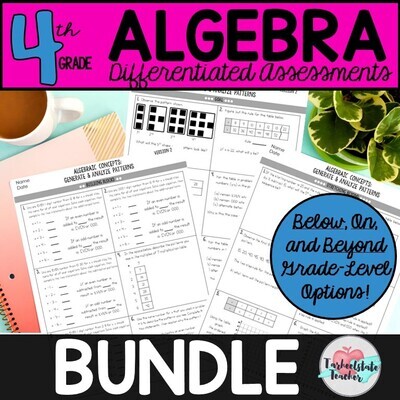 4th Grade Operations and Algebraic Thinking ALL STANDARDS BUNDLE