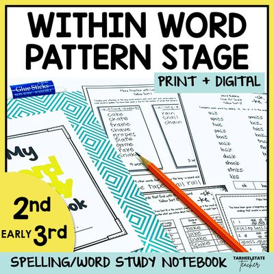 Within Word Pattern Words Their Way Activities with Digital