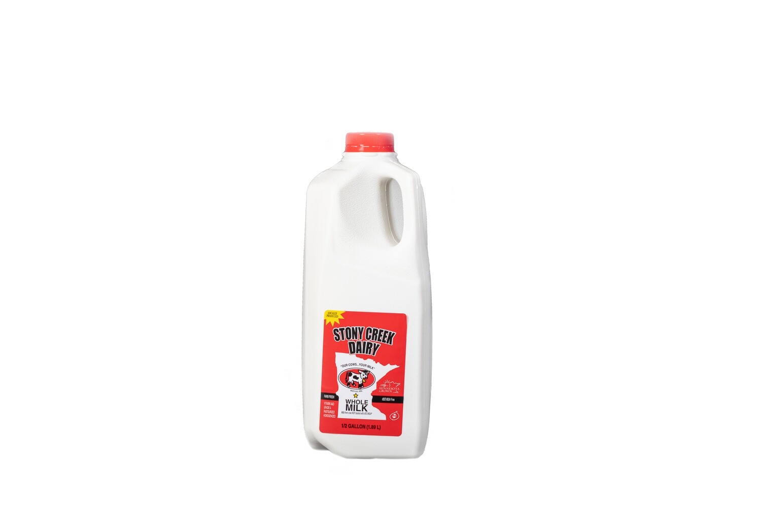 Stony Creek Dairy Whole Milk Half Gallon