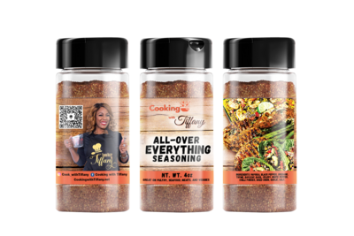 SEASONING ALERT!! Cooking with Tiffany's ALL-OVER EVERYTHING Seasoning (Shipping Included)