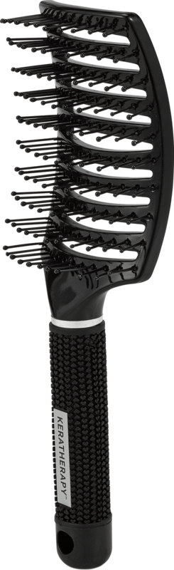CURVED VENT BRUSH BLACK