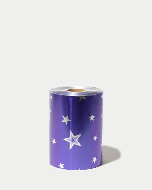 Playful Purple Stars - Large Roll Medium Paparazzi - Smooth Roll -