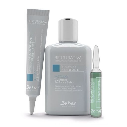 BE CURATIVA KIT  Dandruff and sebum control method