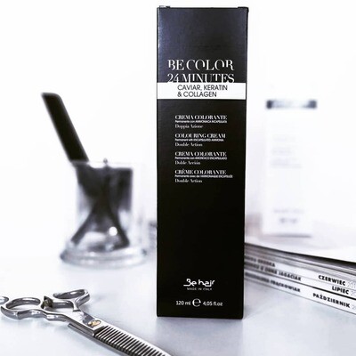 BE COLOR 24 Minute With Encapsulated Ammonia.