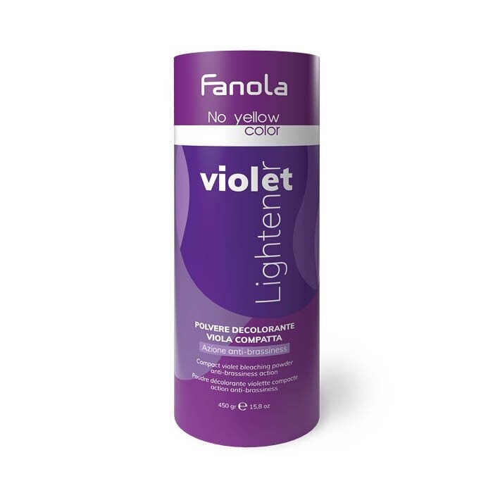 No Yellow Compact Violet Bleach Powder Anti-Brassiness 450g