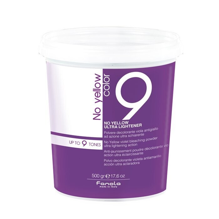No Yellow 9 Tone Ultra Lightening Powder 500g
