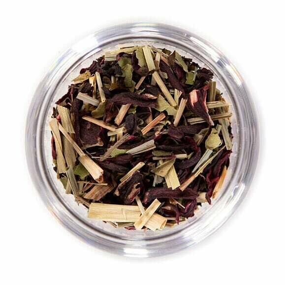 Lemon Hibiscus Organic Herbal Tea - 4oz Bag 