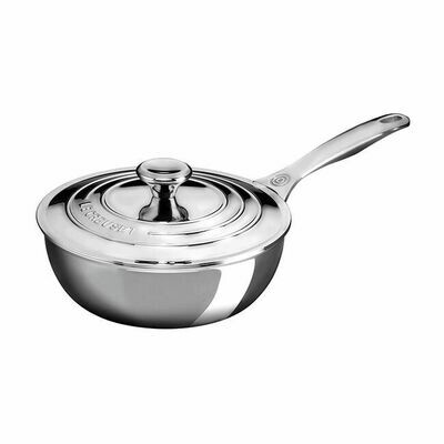 Stainless Steel Chef&#39;s Saucier Pan