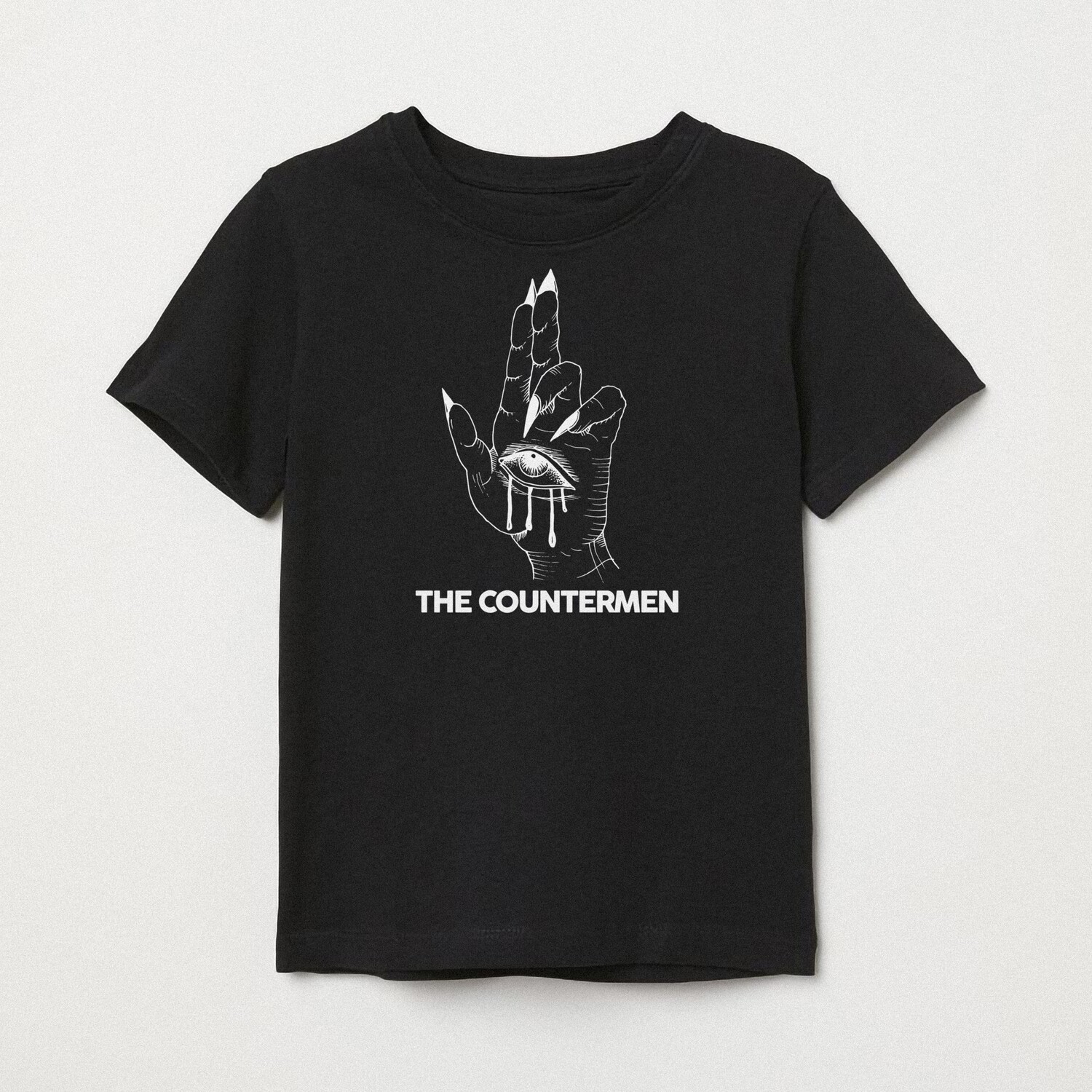 THE COUNTERMEN &quot;HAND-EYE&quot; T-SHIRT // BLACK