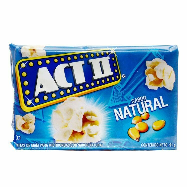 MAIZ POP ACT II NATURAL 18 PACK