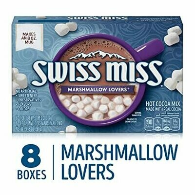 COCOA SWISS MISS MARSH. LOVERS 8 SOBRES