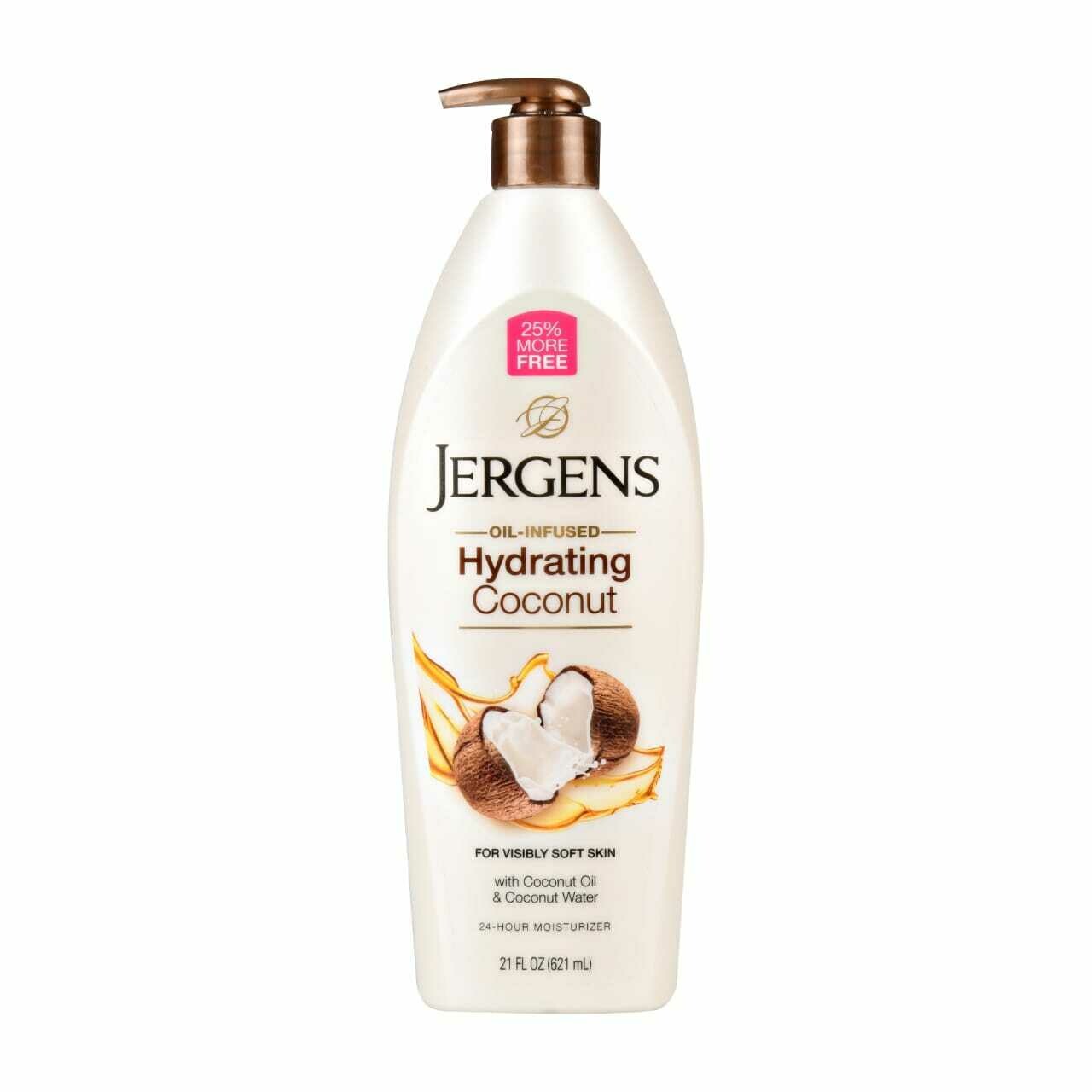 CREMA JERGENS HIDRATANTE CON ACEITE DE COCO 621ML
