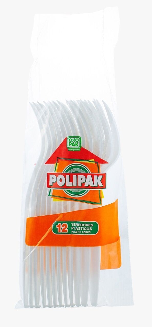 TENEDOR POLIPAK OXO 12 UNIDADES