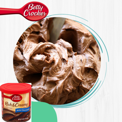 BETTY CROCKER LUSTRE MILK CHOCOLATE 16 OZ