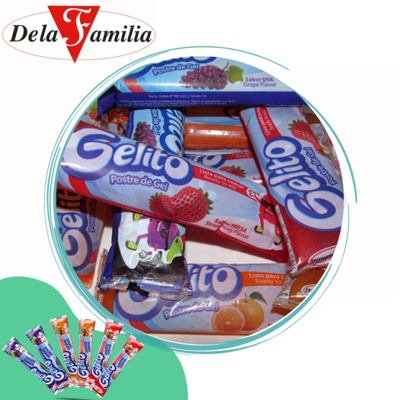 DE LA FAMILIA GELITO SURTIDO 10 SOBRES