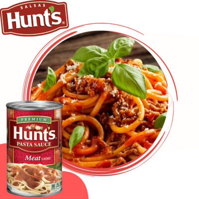 SALSA HUNT ́S SPAGUETTI MEAT 24 OZ