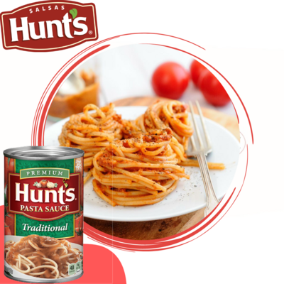 SALSA HUNT ́S SPAGUETTI TRADITIONAL 24 OZ
