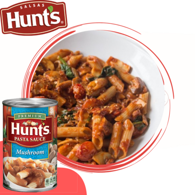 SALSA HUNT ́S SPAGUETTI MUSHROOM 24 OZ