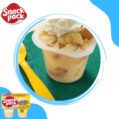 PUDDING HUNT ́S BANANA CREAM PIE 4 CUPS