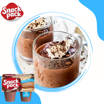 PUDDING HUNT ́S CHOCOLATE SUGAR FREE 4 CUPS