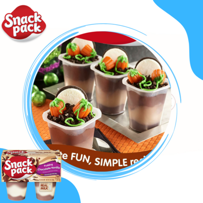 PUDDING HUNT ́S CHOCOLATE VAINILLA 4 CUPS