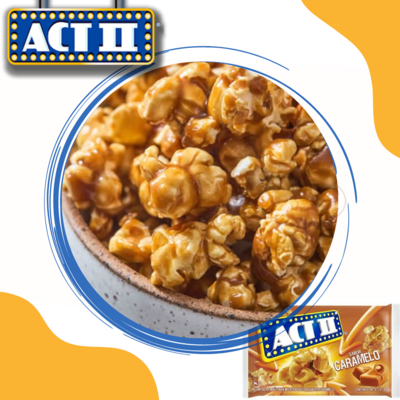 MAIZ POP ACT II CARAMELO 161.25 GRS - 11 UNDS