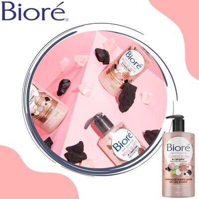 BIORE LIMPIADOR PURIFICADOR CUARZO ROSA 200 ML
