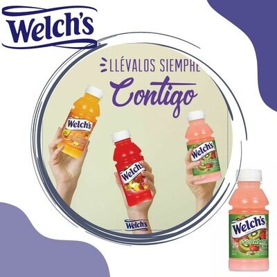 JUGO WELCH ́S STRAWBERRY KIWI 10 OZ