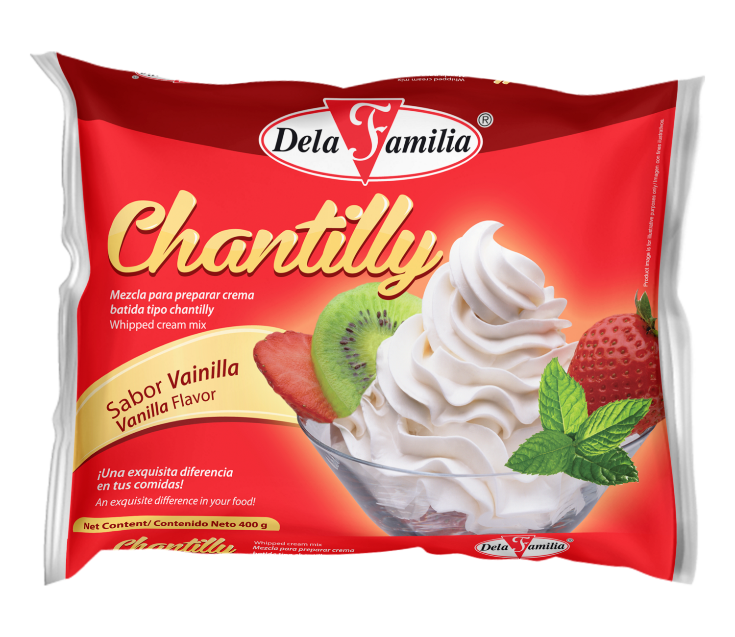 DE LA FAMILIA CREMA CHANTILLY 400 GRS