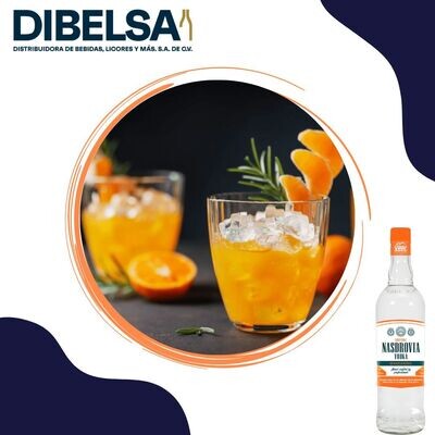 VODKA NASDROVIA MANDARINA 25º 750 ML